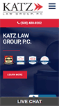 Mobile Screenshot of katzlawgroup.com